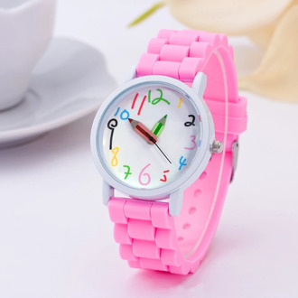 2020 Children Wrist Watches intelligent digital Fashion Kids Watches Pencil pointer Quartz Boys Girl's Students All-Match Watch