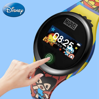 2020 Disney Smart Band Child Alarm Step Distance Waterproof Sport Kid Silicone Smartband Children Electronic Smartwatch Healthy