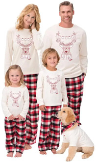 2020 Family Christmas deer elk Pajamas Set Family Matching Clothes Xmas Family Clothes Adult Kids set Baby Girl Boy New Year