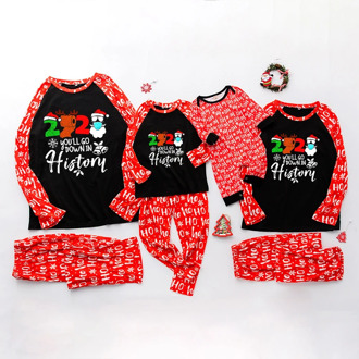 2020 Family Matching Christmas Pajamas New Mom And Daughter Mother Daddy Baby Girl Boy Cute Family Look Soft Christmas Clothes