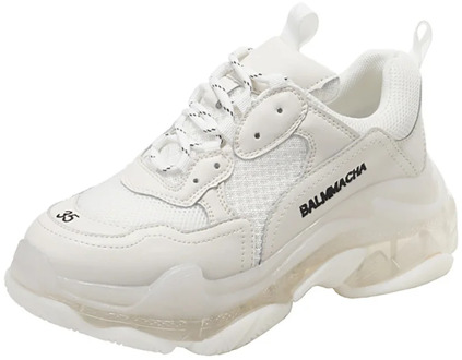 2020 Fashion Designer Sneakers Women Increased Height Platform Shoes Breathable Trainers Lace Up Casual Platform Dad Shoes Women