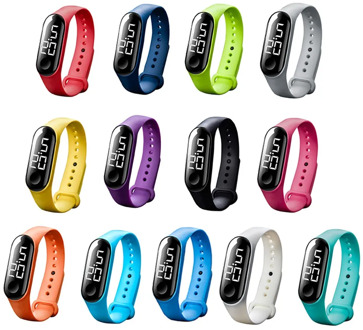 2020 Fashion Digital LED Sport Watch Unisex Silicone Band Wrist Watches Men Women zegarek montre relogio reloj inteligente mujer