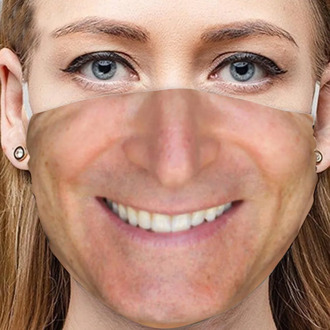 2020 Fashion Funny Expression Face Mask Grimace Face Mask Multicolor Outdoor Party Sunscreen Mask Mascara Lavable Mascarillas