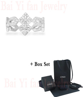 2020 Fashion Moroccan Jewelry New Cross-Shaped Ring White Gold Classic Cross-Shaped Decoration Women'S Romantic Jewelry Gift