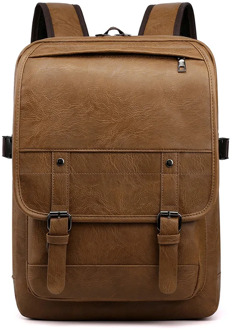 2020 Fashion Waterproof PU Leather Stylish Backpack Men Large Capacity Mochila Teenager Bagpack Laptop Backpack Man Travel Bag