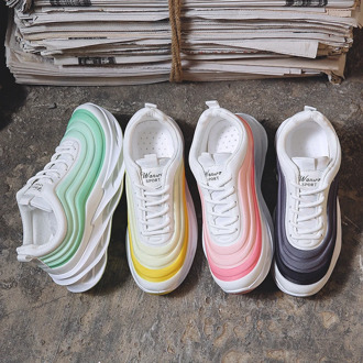 2020 Fashion Women Shoes Sneakers Thick Bottom Womens Platform Sneakers Woman Flats Female Casual Shoes Lady Zapatos De Mujer