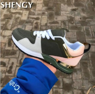 2020 Fashion Women Sneakers Casual Shoes Ladies Tennis Platform Sneaker Breathable Woman's Sport Shoes Travel Walking Shoes