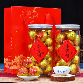 2020 Guangdong Puer Tea Citrus Pu'er Tea Small Citrus for Detoxification and Anti-fatigue