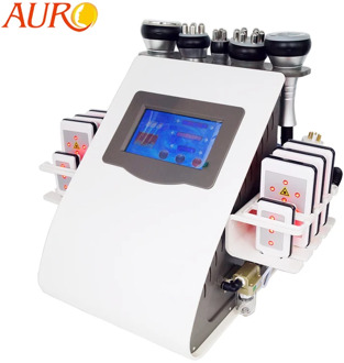 2020 Hot Product 6 in 1 Vacuum Laser Radio Frequency RF 40K Cavi Lipo Slimming Ultrasonic Liposuction Cavitation Machine For Spa