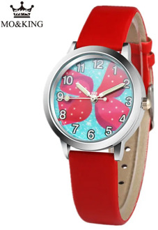 2020 Hot Sale Kids Watch Cute Cartoon Pink Bow Girl Quartz Wrist Watch Blue Boy Sports Clock Gift Watch for Kids Children