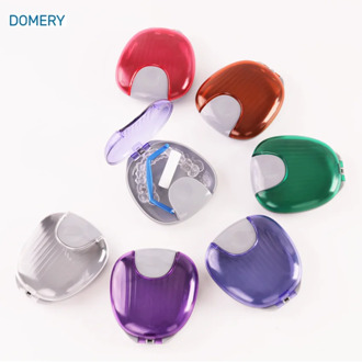 2020 Hot Selling DOMERY Dental Orthodontic Invisible Braces Storage Box Retainer Case Aligner Box For Invisalign