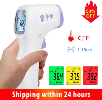 2020 Infrared Thermometer Forehead Body Non-Contact Thermometer Baby Adults Outdoor Home Digital Infrared Fever Ear Thermometer