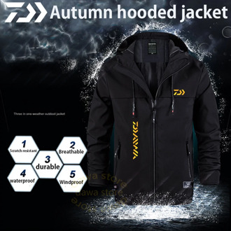 2020 Jacket Men For Fishing Clothes Spring Autumn Breathable Casual Coat Zipper Multi-pocket Fishing Shirt Outdoor Sports