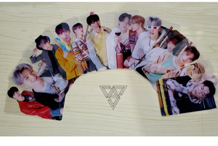 2020 Kpop SEVENTEEN Member PVC Clear Photo Card DINO DK The8 Vernon HD Photocard Carat