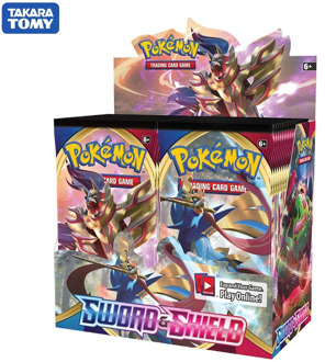 2020 Latest 324Pcs Pokemon Sword & Shield tarot divination cards English Cards Trade Game Card Collection Toys