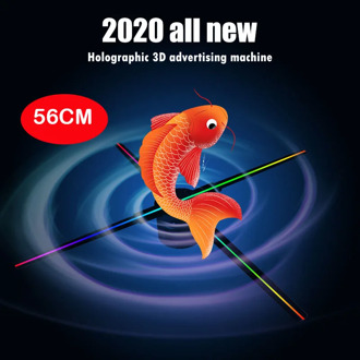 2020 latest Display size 60 3d hologam led fan advertising display latest hologram 3d led fan