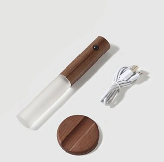 2020 LED Night Light Magnetic Motion Sensor Wireless USB Charge 5V 1W Night lamp For Kitchen Cabinet Wardrobe Stairway Wall Lamp