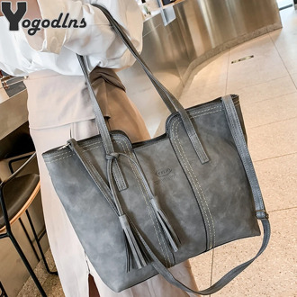 2020 Luxury Brand Design Women Handbag Fashion Female Bag PU Leather Shoulder Bags Ladies High Capacity Vintage Messenger Bags