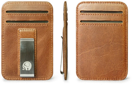 2020 Luxury Brand Unisex Quality Leather Design Fashion Gift Slim Wallet Front Pocket Money Clip Mini Clamp Purse XYX-C092