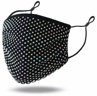 2020 Luxury Rhinestone Mask Decoration Face Jewelry For Women Fashion Rhinestone Mask Face Accessories Women Jewelry