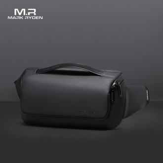 2020 Mark Ryden Men 9.7inch Crossbody Bag Water-repellent Sling Pack Oxford Male Messenger Shoulder Bag Short Trip Sling Bag