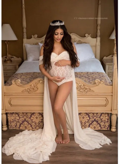 2020 Maternity Photo Shoot Bodysuits with Dresses Slip Strap Bodysuit Dress Maternity Bodysuit with Dress For Photography Props