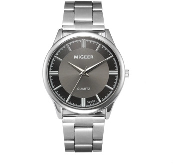 2020 men's watch Fashion Man Crystal Stainless Steel Analog Quartz Wrist Watch quartz watch men watches stainless steel