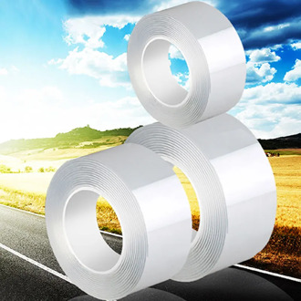 2020 New 1M/2M/3M/5M Transparent Double-Sided Adhesive Nano Strong sticky Tape Removable Washable Nano Magic Tape two sided tape