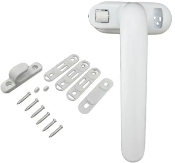 2020 New 1Set Door Lock Handle Sliding Window Security Hasp for Home Hardware Left/Right