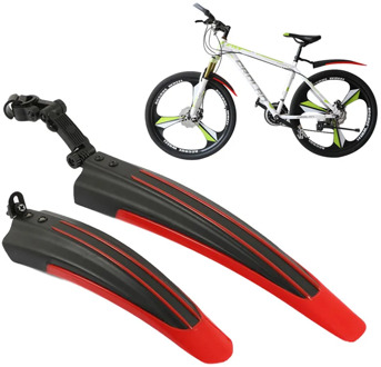2020 New 2 Pcs Bicycle Mudguard Mountain Bike Fenders Set Mudguards Bicycle Mudguard Wings For Bicycle Front And Rear Fenders