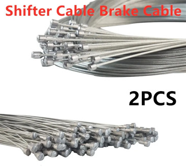 2020 New 2M Bicycle Shifter Cable Brake Cable MTB Road Bike Fixed Gear Shift Gear Cable Sets Core Inner Wire Steel Speed Line
