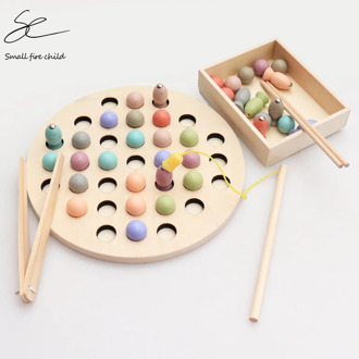 2020 New Arrival Kids Early Educational Toys Clip Beads Fishing Multi-functional Learning Toy for Children Montessori Gift
