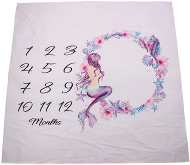 2020 New Baby Milestone Blanket Photography Background Prop Cloth Monthly Growth Photo Accessories 0-12M