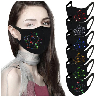 2020 NEW Crystal Masquerade Face Jewelry Women Christmas Party Accessories Fashion Rhinestone Sequined Veil Body Jewel