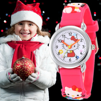 2020 New Cute Watch Baby Clock Children Cartoon Watch Kid Cool 3D Rubber Strap Quartz Clock Hours Christmas Gift Relojes Relogio