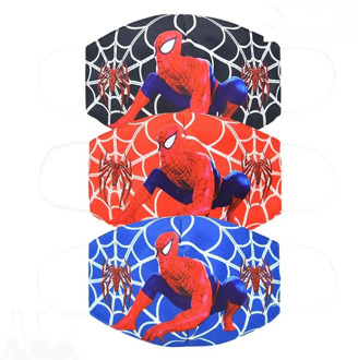 2020 New Disney Spiderman Adult and Children Face Masks Cartoon Cotton Dustproof Keep Warm Cosplay Kids Toys Anime Mouth Masks