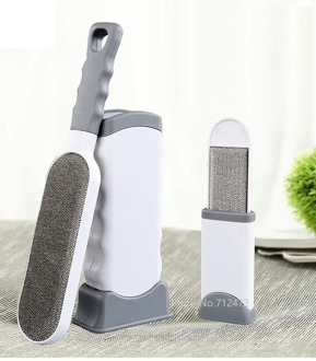 2020 New Dog cat Sticky Hair Brush Clothes Hair Brush Anti-static Wool Lint Dust Sticky Remove Pet Fur Cleaner Cleaning Brushes