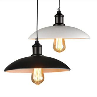 2020 NEW E27 Retro Industrial Loft Style Restaurant Bar Cafe Creative Iron Pot pendant lamp Dia32cm AC110V 220V 230V