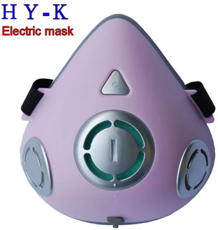 2020 new Electric Anti-Fog Face Mask Air Purification Respirator Automatic Fresh Air Mouth Masks Saliva protection mask