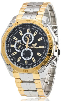 2020 New Famous Brand Big Dial Gold Casual Quartz Watch Men Full Stainless Steel Watches Relogio Masculino Men's Clock Hot Sale