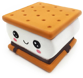 2020 NEW Fashion Cartoon Chocolate Biscuit Squishies PU Squishy Slow Rising Cream Scented Original Package Kids Toy Xmas Gift