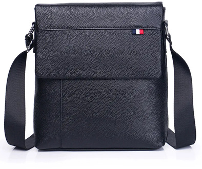 2020 New Fashion Luxury Men's Handbags 100% Genuine Leather Male Shoulder Bag Crossbody Bag Boy Brand Solid Messenger Bags