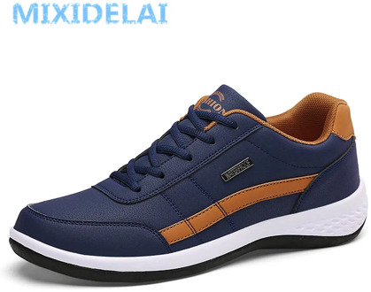 2020 New Fashion Men Sneakers for Men Casual Shoes Breathable Lace up Mens Casual Shoes Spring Leather Shoes Men chaussure homme