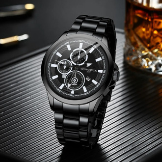 2020 New Fashion S^imple Black White Luxury Men digital Watch Hollow Steel Watch Wrist Clock Retr relogio masculino