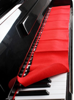 2020 new hot Red Soft Nylon+Cotton Piano Keyboard Dust Cover for Any 88 Key Piano Or Keyboard