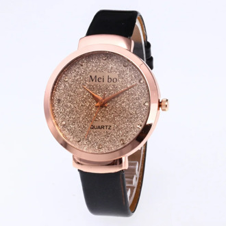 2020 new hot sale brown glass watch fashion leather strap watch casual quartz ladies watch gift for girls reloj часы женские