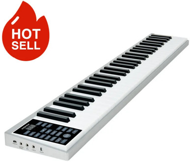 2020 new Intelligent 61-key Piano Handbook teclado musical Portable Electronic Piano Adult Professional Midi Keyboard Charging