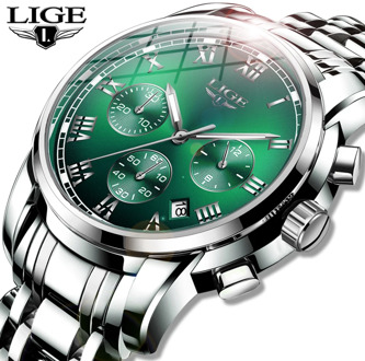 2020 New LIGE Top Brand Luxury Mens Watches Waterproof Date Clock Male Sports Watch Men Quartz Wrist Watch+Box Relogio Masculino