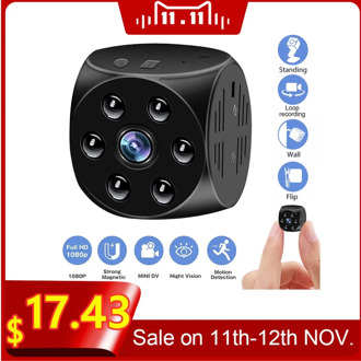 2020 New Magnetic Mini Action camera Wireless small Night Vision Sports DV Super Portable With Night Vision Cop Cam Best Digital