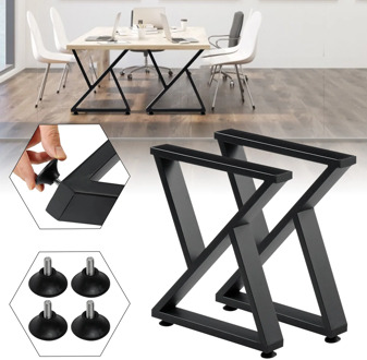 2020 New Metal Table Desk Legs Anti Slip Floor Pads Foam Leg Pads Table Desk Furniture Leg with Floor Protectors for Living Room